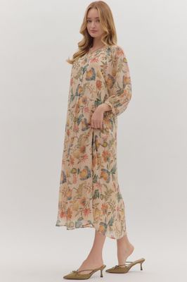 ENTRO Carrie Ecru Dress
