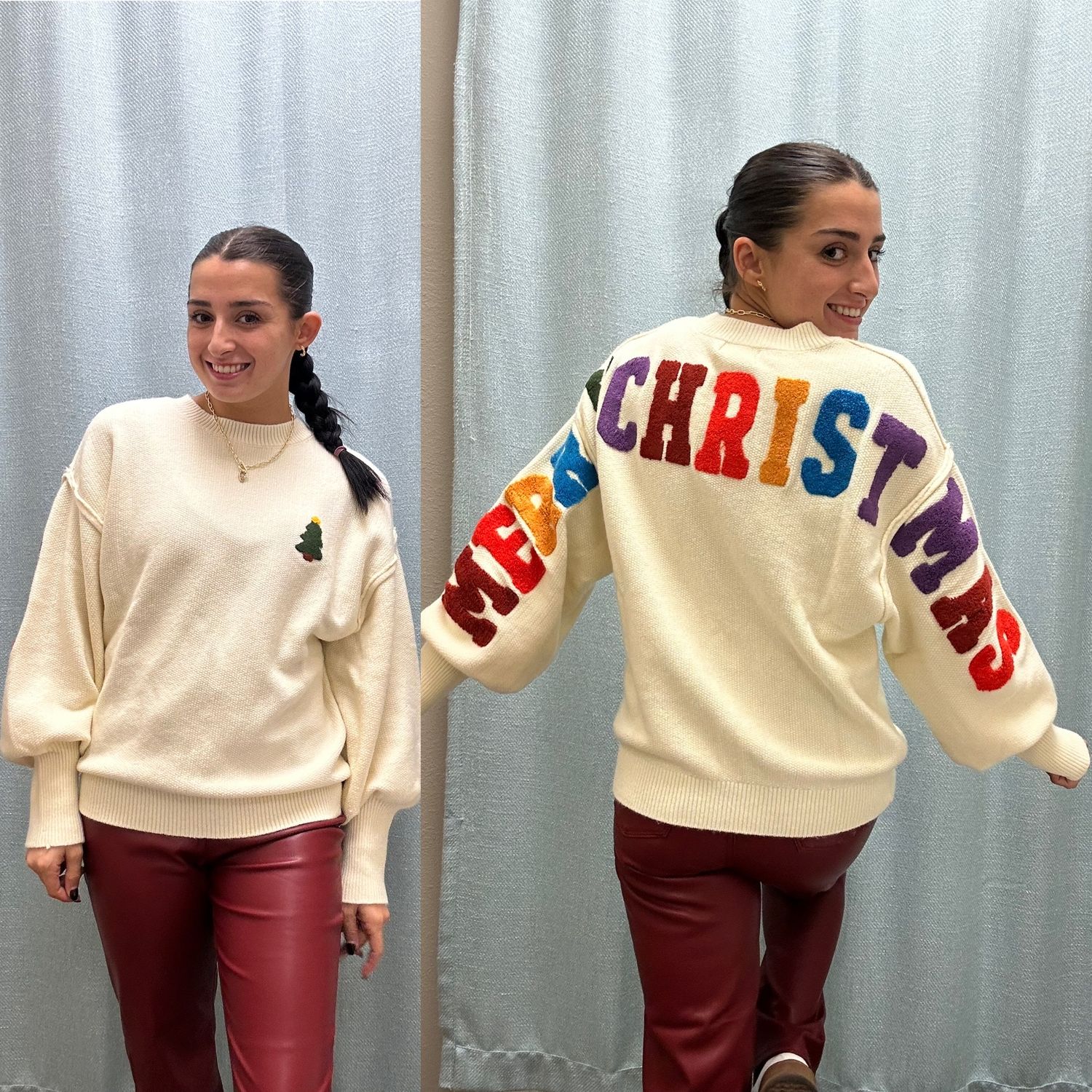 JOA Merry Christmas Sweater