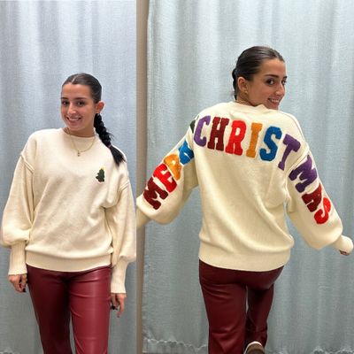 JOA Merry Christmas Sweater