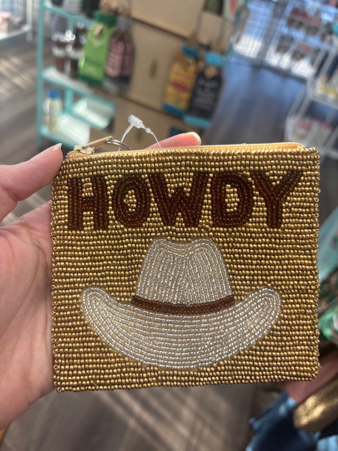 PRIA Howdy Coin Pouch Brown