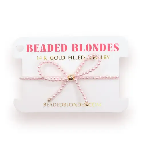 BB Pink Bow Bracelet 