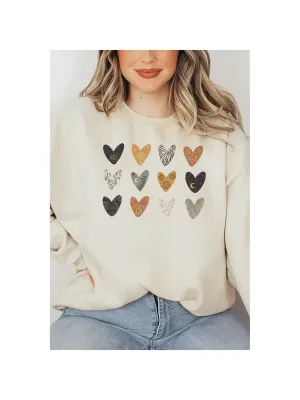 Boho Heart Sweatshirt