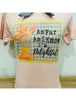 Peach Crew Delightful T-shirt