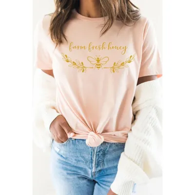 Kissed Fram Fresh Honey Bee Tee