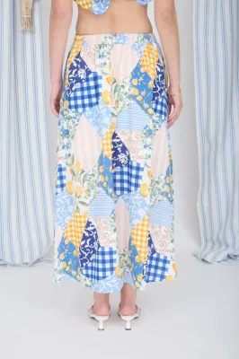 Amalfi High Waist Maxi Skirt