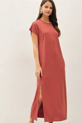 BE COOL Brick Cap Sleeve Dress