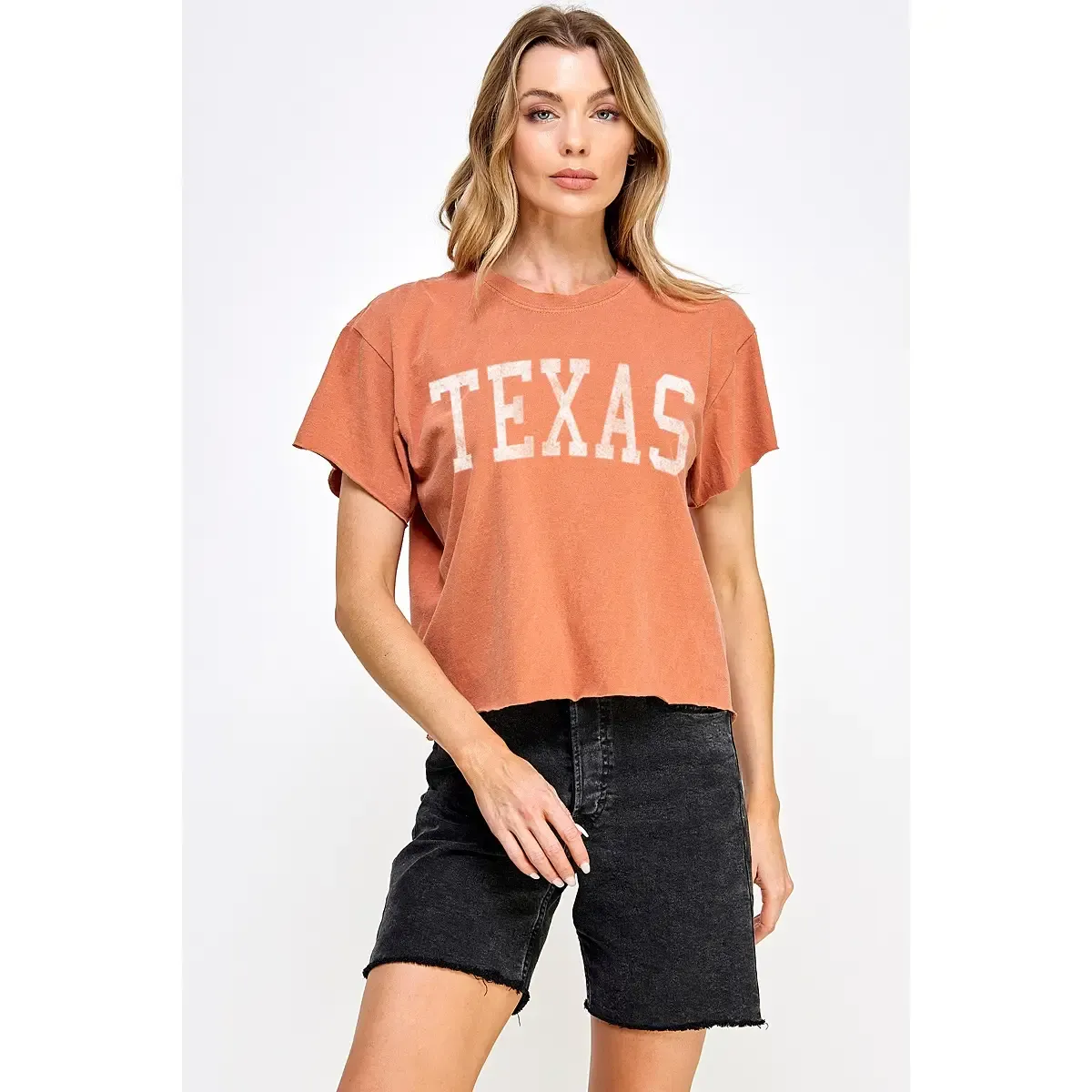 Texas Vintage Crop Tee