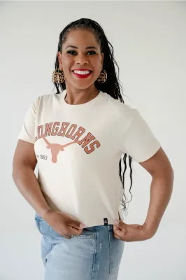 GAMEDAY SOCIAL Texas Arch Crop Tee