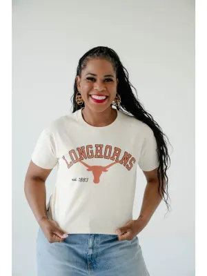 GAMEDAY SOCIAL Texas Arch Crop Tee