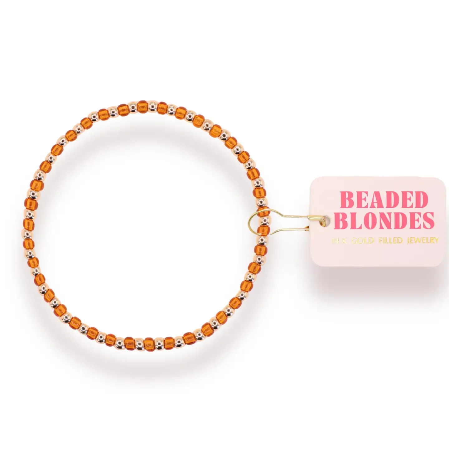 BB Burnt Orange Demi Bracelet
