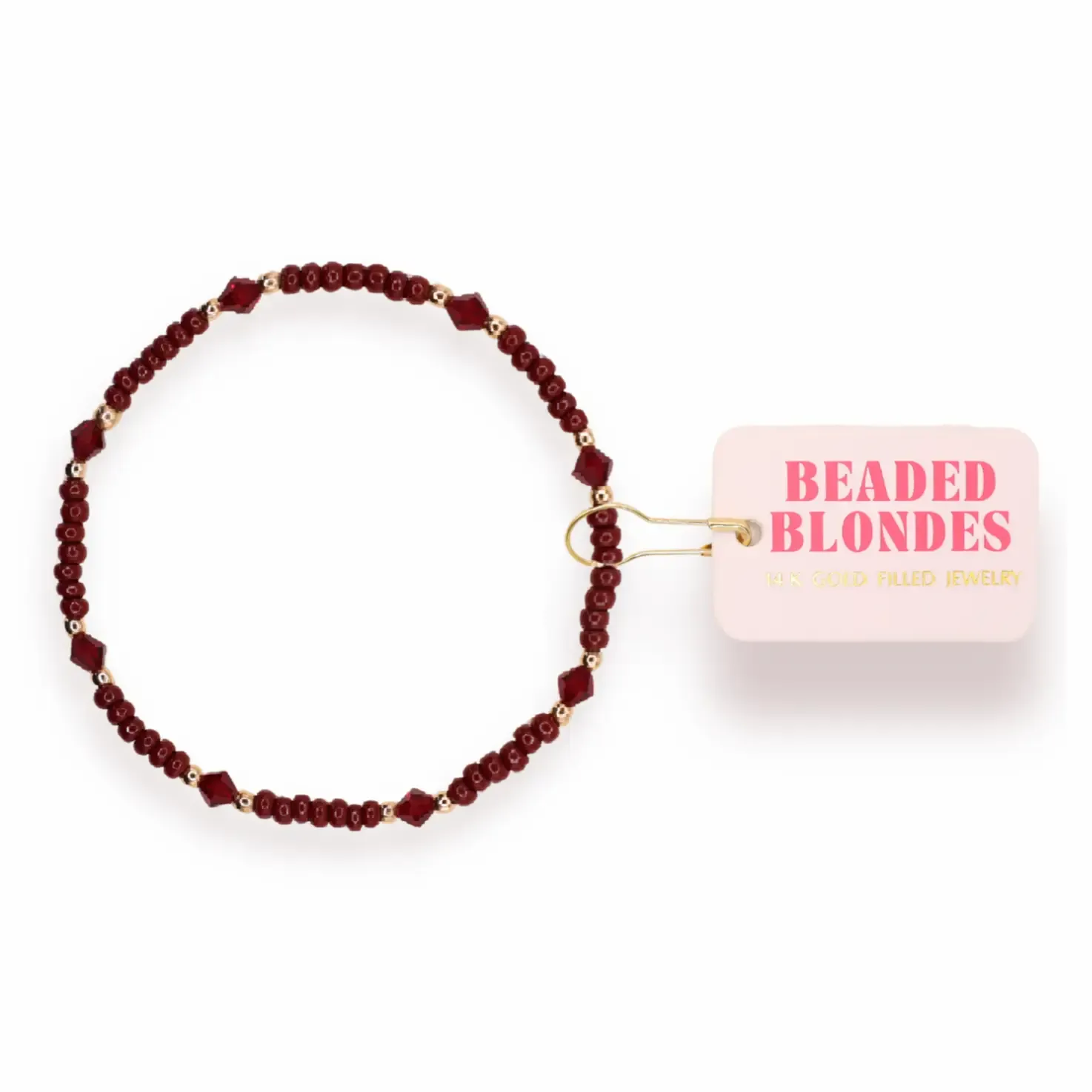 BB Eleanor Burgundy Bracelet