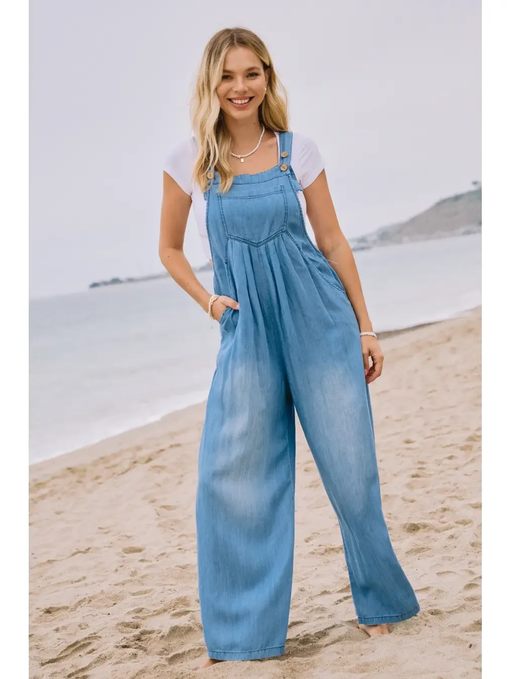 ODDI Chambray Overalls