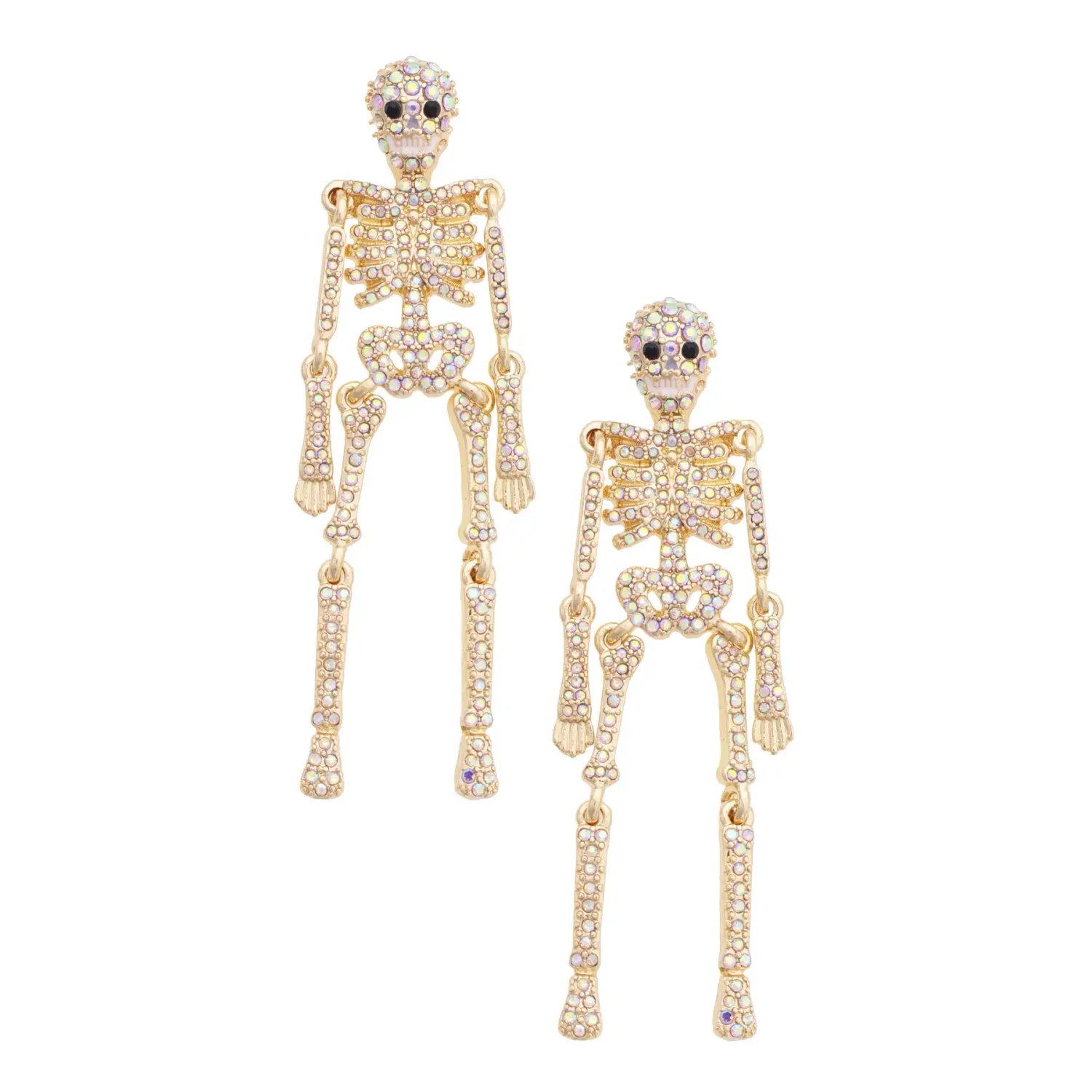 CANVAS Spooky Pave Skeleton Earrings