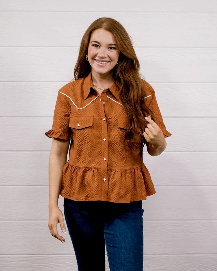 OMS Dixie Top Burnt Orange