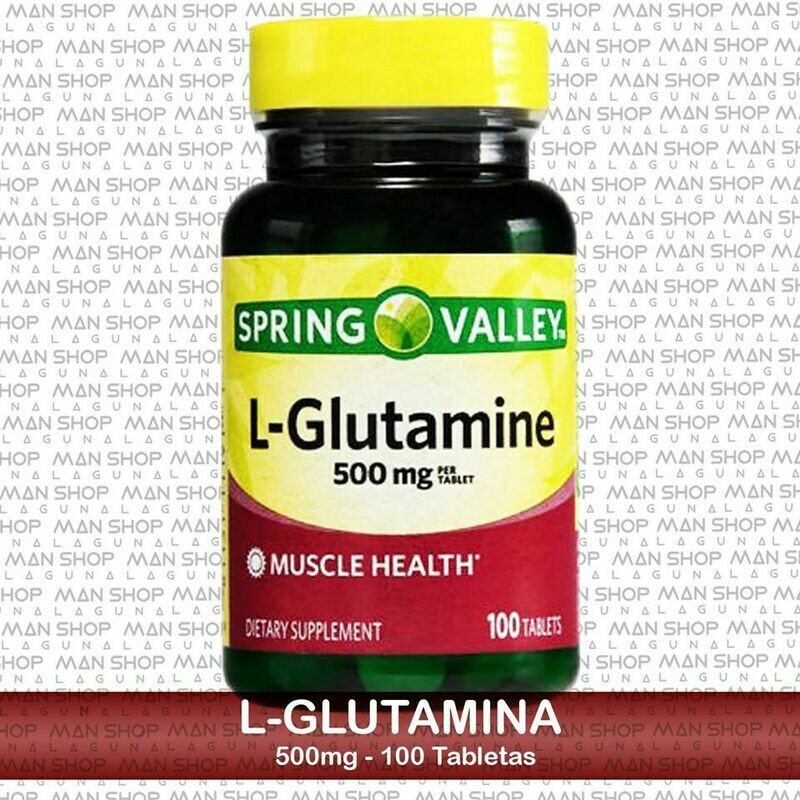 L-Glutamina / L-Glutamine 500 mg. 100 Tabs.