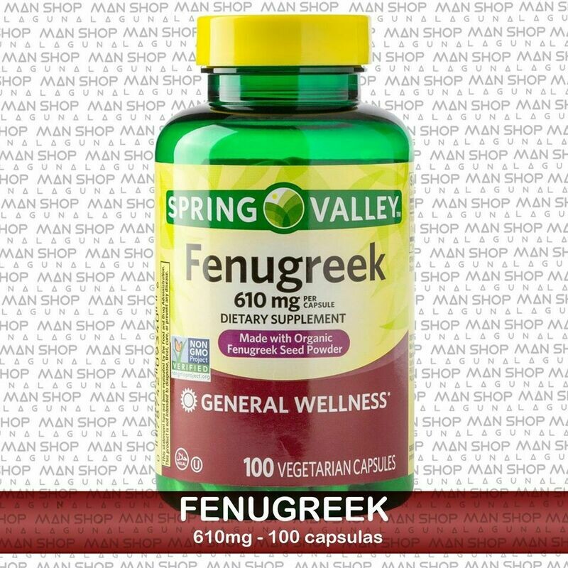 Fenogreco / Fenugreek 610 mg. 100 Caps.