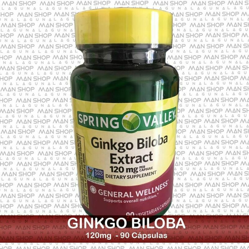 Ginkgo Biloba  120 mg. 90 Caps.
