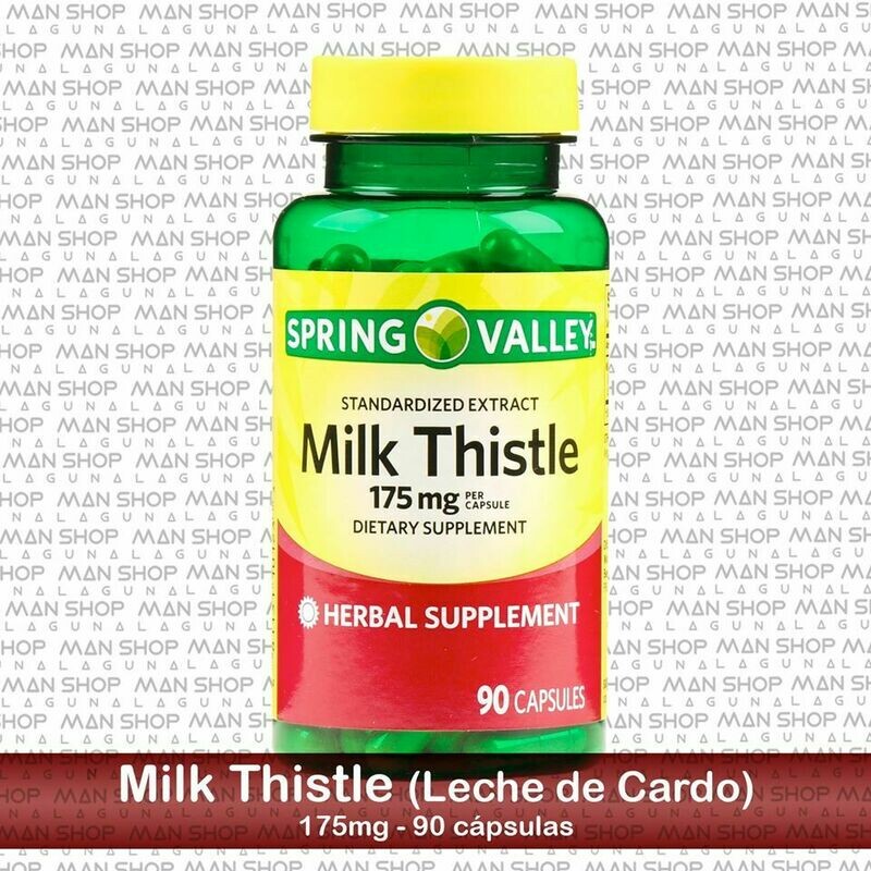 Extracto De Leche De Cardo / Milk Thistle 175 mg. 90 Caps.