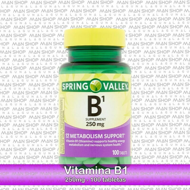Vitamina B1 / Vitamin B1 250 mg. 100 Tabs.