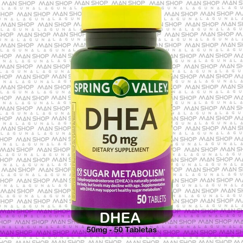 DHEA 50 mg. 50 Tabs.