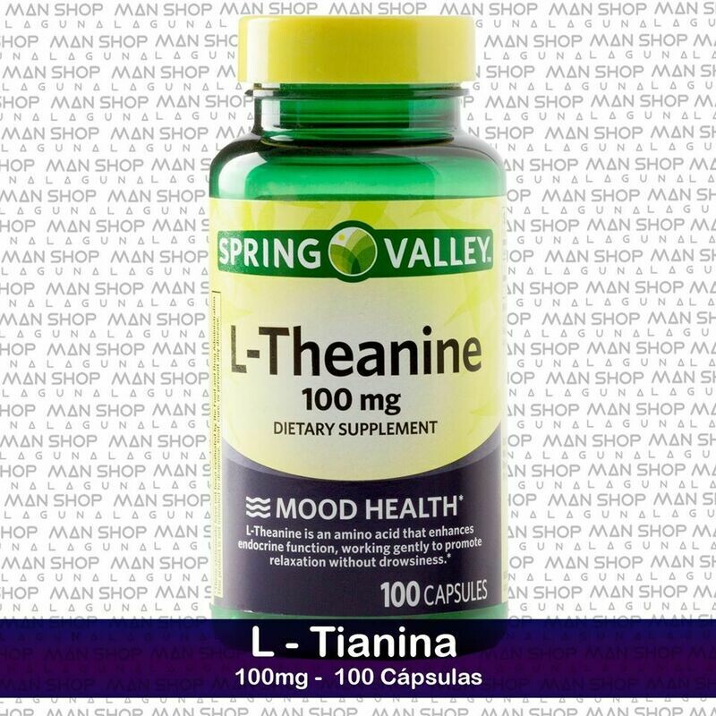 L-Teanina / L-Theanine 100 mg. 100 Caps.