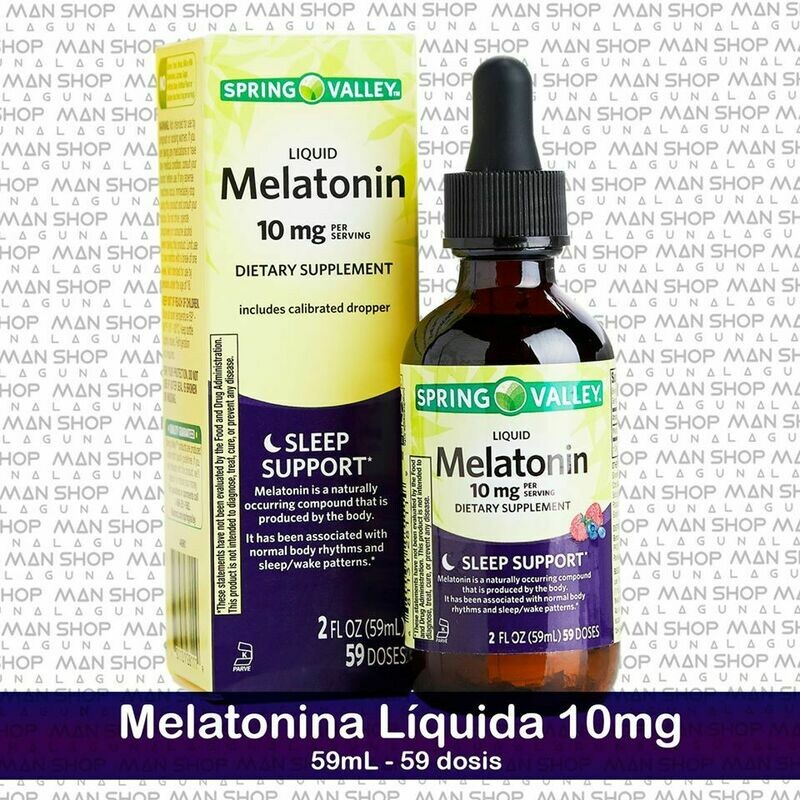 Melatonina Líquida / Melatonin Liquid 10 mg. 59 ml.