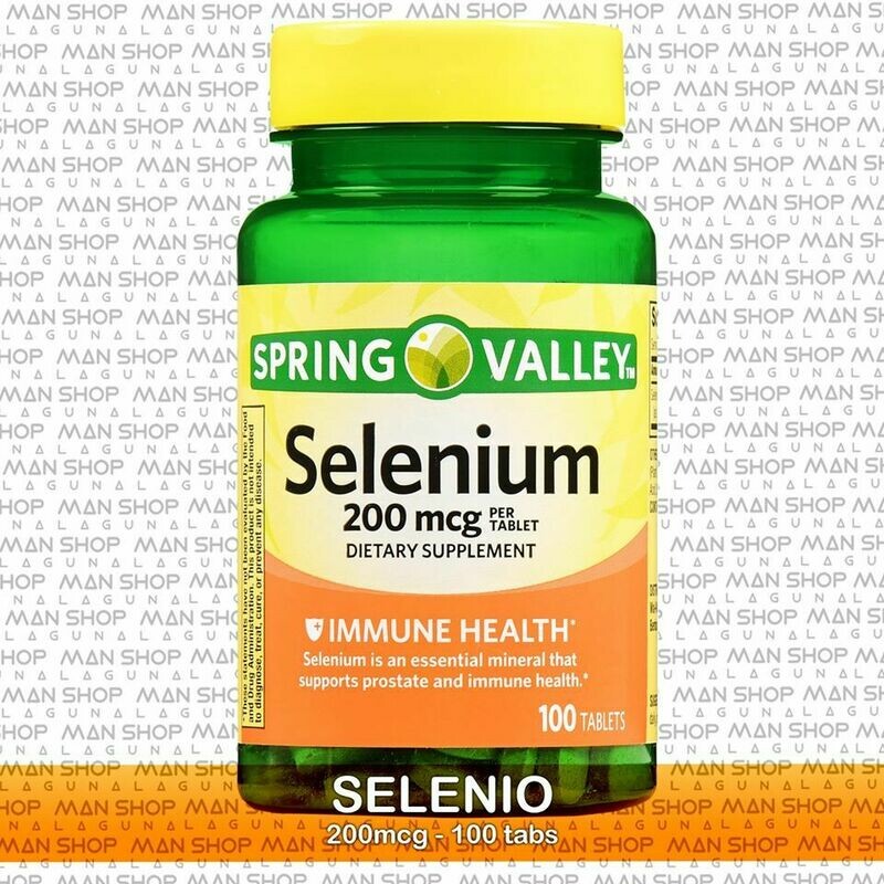 Selenio / Selenium 200 mcg. 100 Tabs.