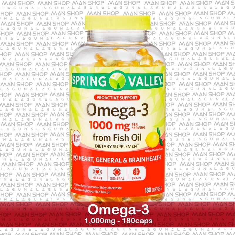 Omega-3 1,000 mg. 180 Caps.