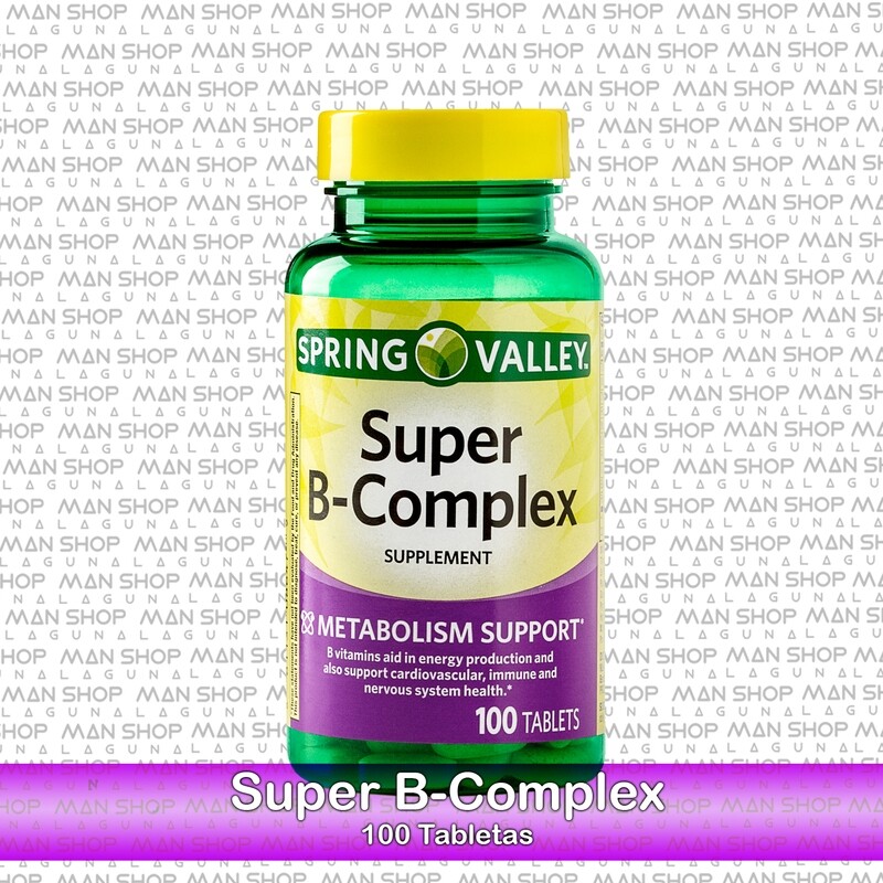 Súper Complejo B / Super B-Complex 100 Tabs.