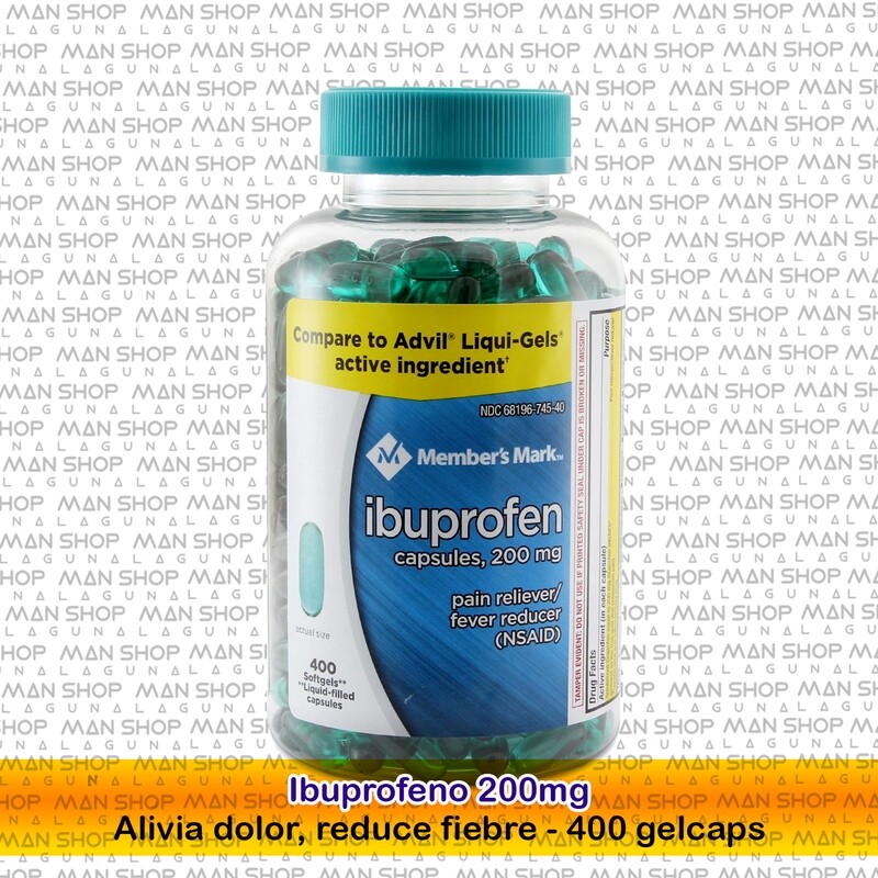 Ibuprofeno / Ibuprofen 200 mg. 400 Gelcaps