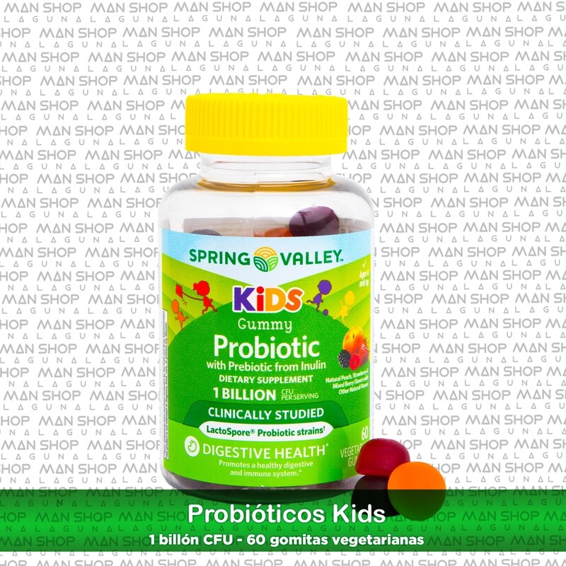 Probiótico KIDS Gomitas / KIDS Probiotic Gummies 60goms veg