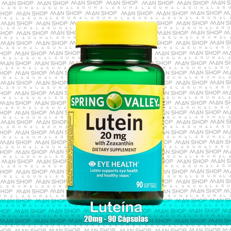 Luteína / Lutein 20 mg. 90 Caps.