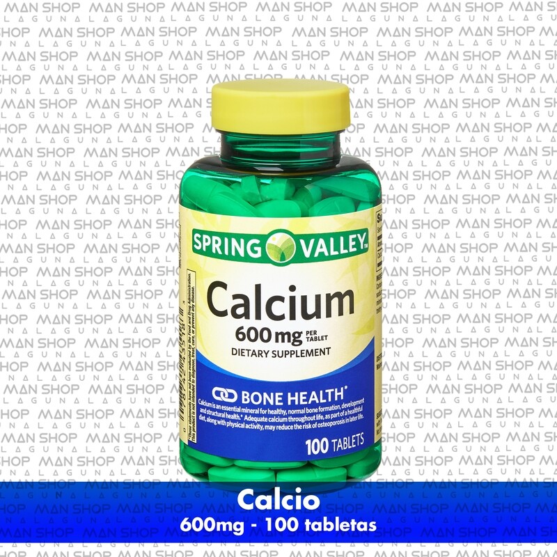 Calcio / Calcium 600 mg. 100 Tabs.