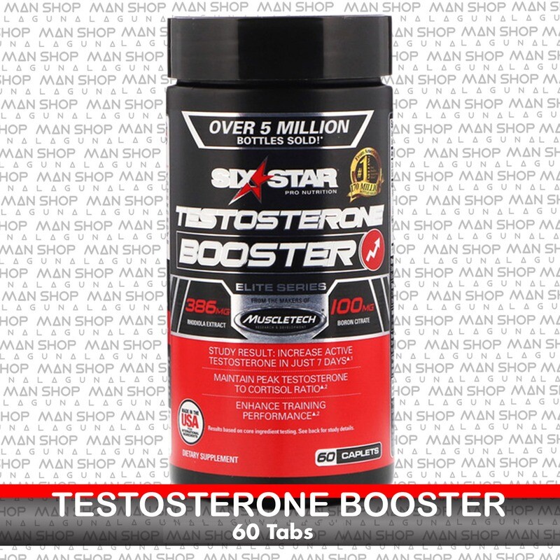 Potenciador De Testosterona / Testosterone Booster 60 Tabs.