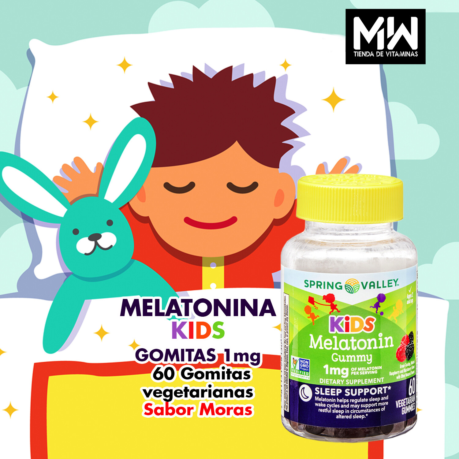 Gomitas Melatonina Kids