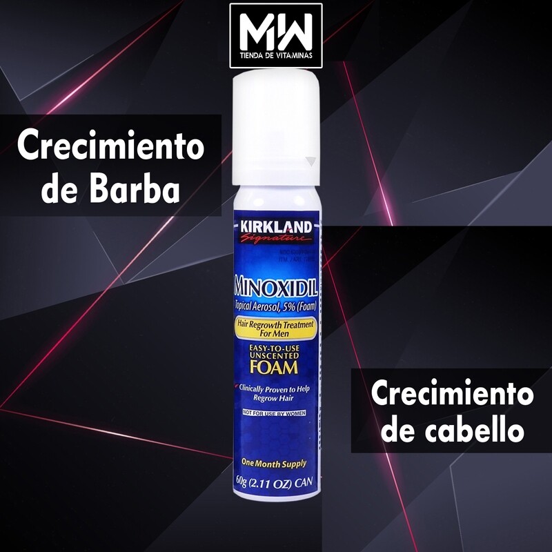 Minoxidil Espuma / Minoxidil Foam 5% 60 gr.