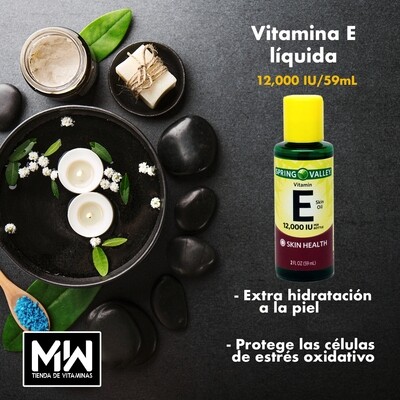 Aceite De Vitamina E / Vitamin E 12,000 IU 59 ml.