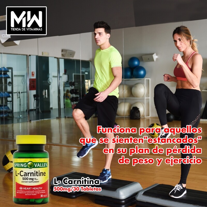 L-Carnitina / L-Carnitine 500 mg. 30 Tabs.
