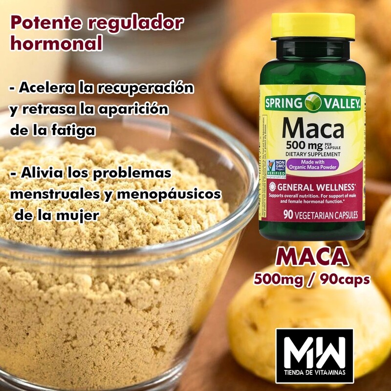 Maca 500 mg. 90 Caps.