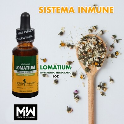 Raíz de Lomatium, extracto herbolario para sistema inmune, 29.6mL