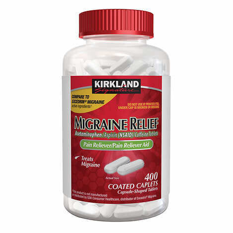 Alivio para Migraña / Migraine relief acetaminophen 400 tabletas