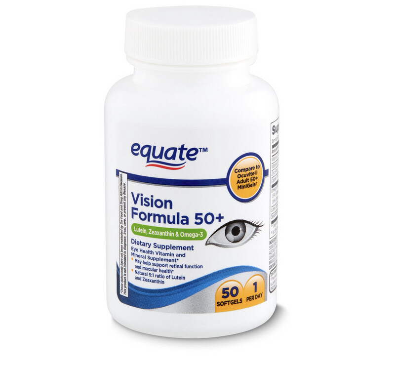 Visión Fórmula + Luteína &amp; Zeaxantina /Vision Formula + Lutein &amp; Zeaxanthin 50+, 50 caps