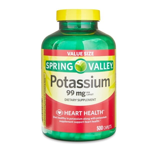 Potasio / Potassium 99 mg. 500 Caps.