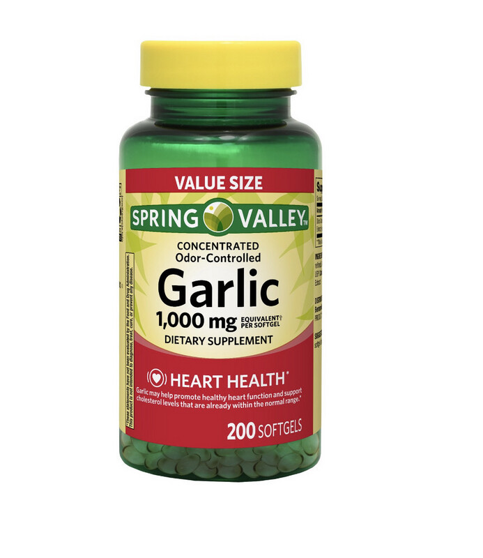 Ajo / Garlic 1,000 mg, 200 Caps.