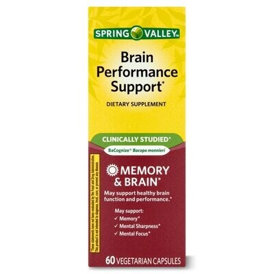 Soporte para el Rendimiento Cerebral / Brain Performance Support 60 caps.