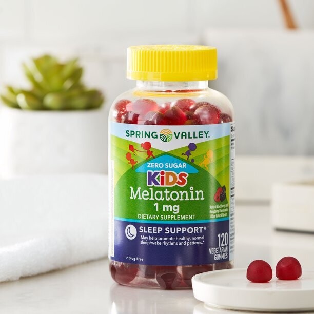 Melatonina 1 mg. Gomitas Para Niños Sin Azúcar / Melatonin Kids 1 mg. 120 Pzas.