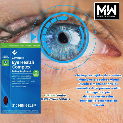 Complejo de Salud Ocular Avanzado / Advanced Eye Health Complex 210 caps.