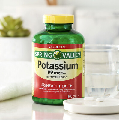 Potasio / Potassium 99 mg. 500 Caps.
