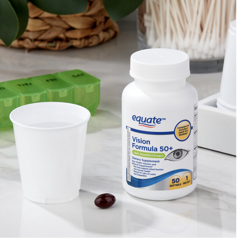 Visión Fórmula + Luteína &amp; Zeaxantina /Vision Formula + Lutein &amp; Zeaxanthin 50+, 50 caps
