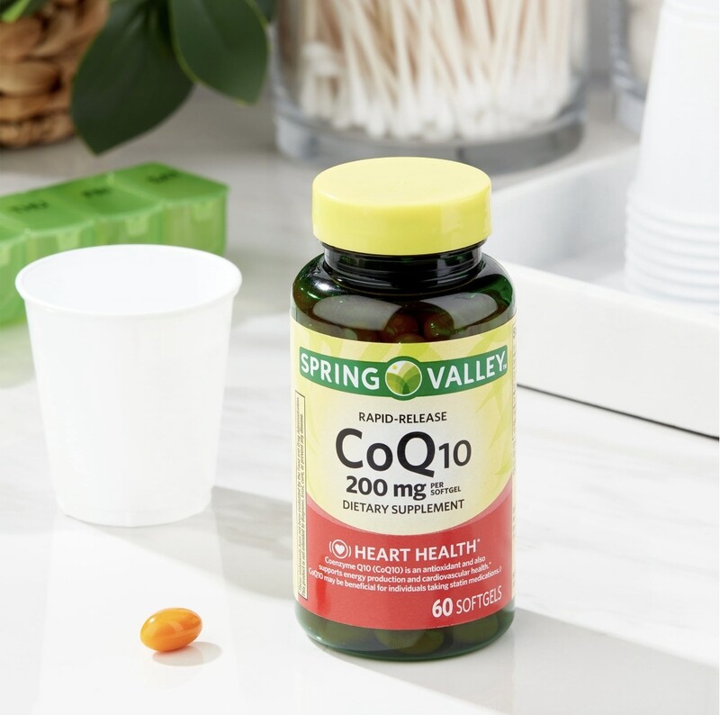 CoQ10 (Coenzima Q10) Rápida Liberación 200mg 60caps /  Rapid Release 200mg 60caps